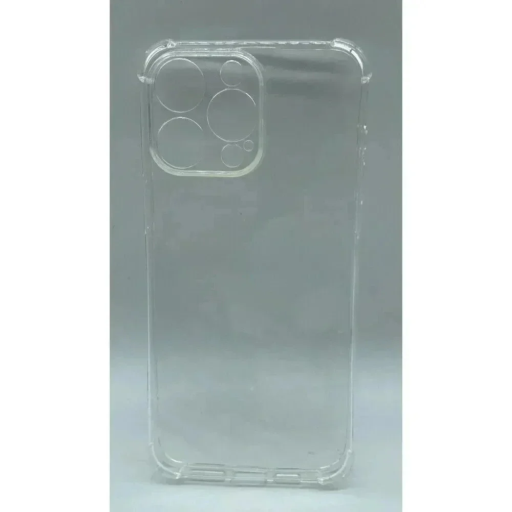 Clear Soft Silicone‎ Case For iPhone 15 Pro Max Non-Yellowing Military Grade